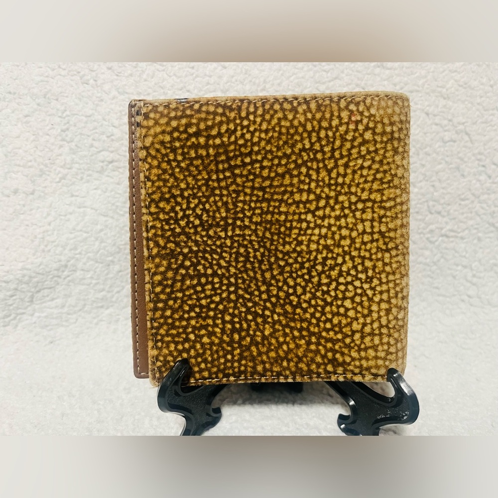 Borbonese Squail Suede Compact Wallet - Picture 6 of 11